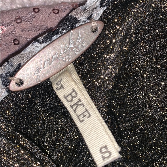 Buckel BKE mauve/blush sequin double layer tanktop - Picture 5 of 5